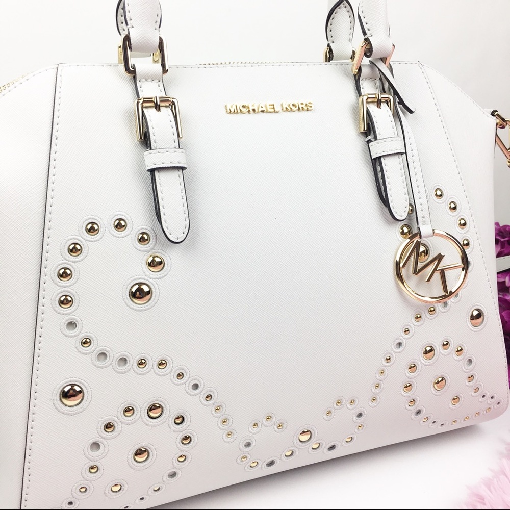 SALE New Style Michael Kors Studded Large Ciara - Picture 2 of 8